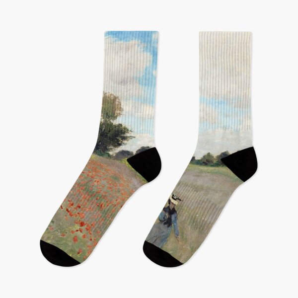 Artikelvorschau, Claude Monet - Mohnfeld entworfen und verkauft von DejaVuStudio.