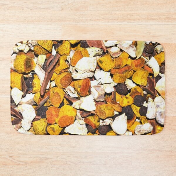 Item preview, RAS EL HANOUT 1 spices berries Morocco mixture turmeric ginger cinnamon juniper yellow brown white designed and sold by dragonemma.