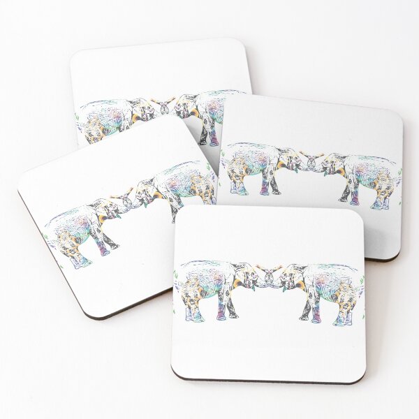 Item preview, Double Elephants designed and sold by mikkilmack8.