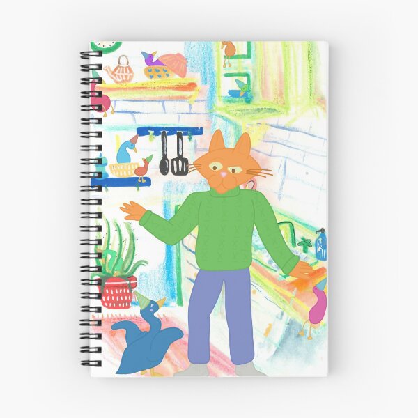 Item preview, The Cat and the Bird Party designed and sold by Kathrino.