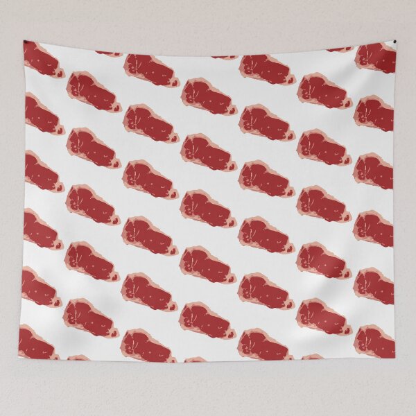Item preview, Eat raw meat Illustration, gift idea designed and sold by Chillions.