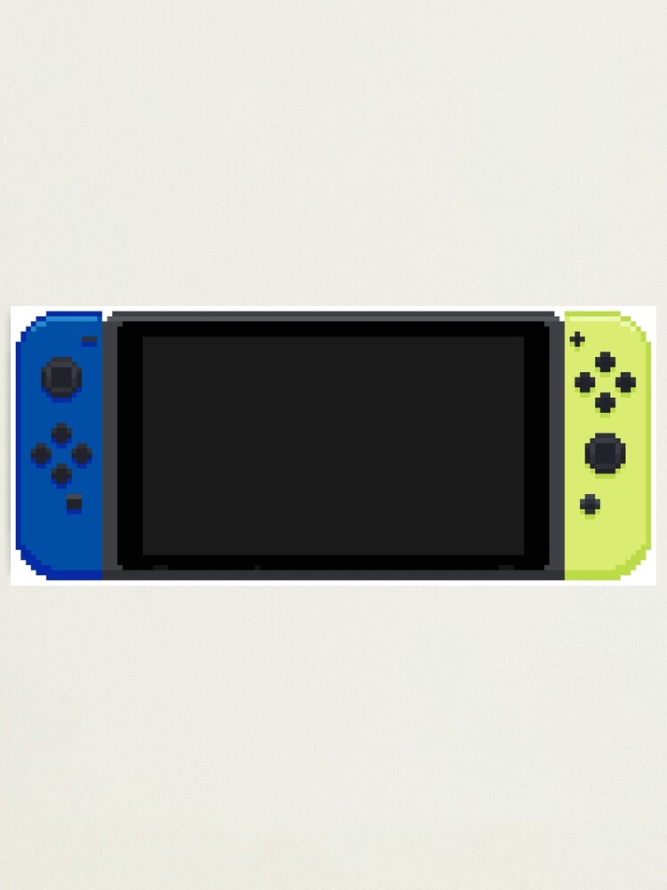 neon yellow and blue joycons