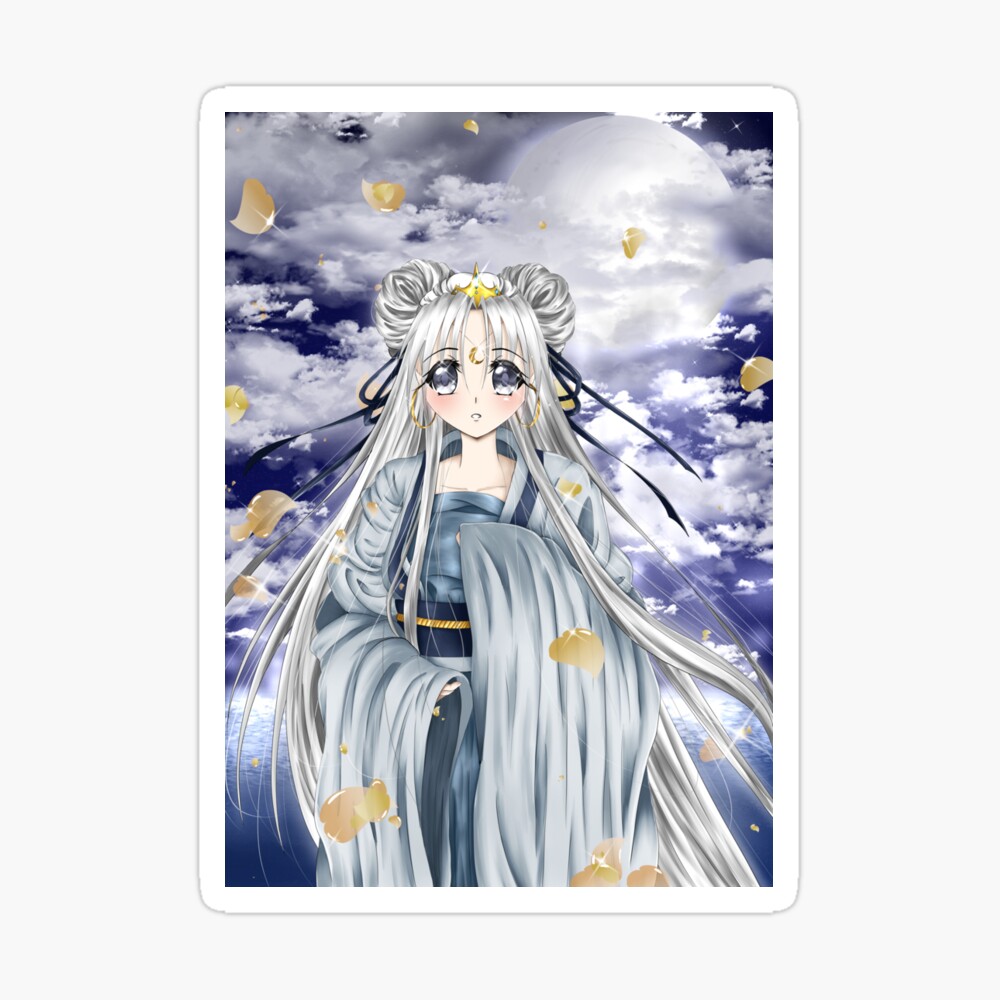 Anime Manga Mond Prinzessin Poster By Mikasaart Redbubble