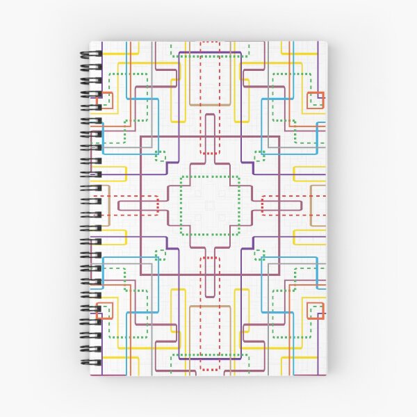 Item preview, Subway tube map. City transportation grid scheme. designed and sold by MrazTees.