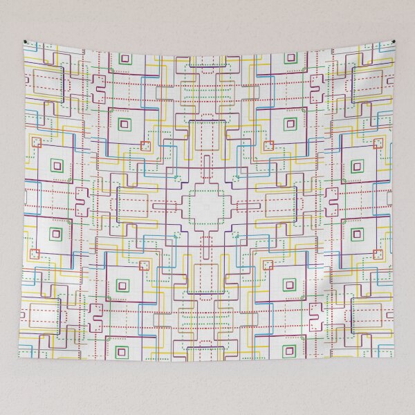 Item preview, Subway tube map. City transportation grid scheme. designed and sold by MrazTees.