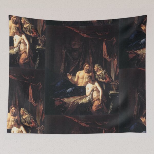 Item preview, Adriaen van der Werff Sarah presenting Hagar to Abraham designed and sold by Vintage Designs +.