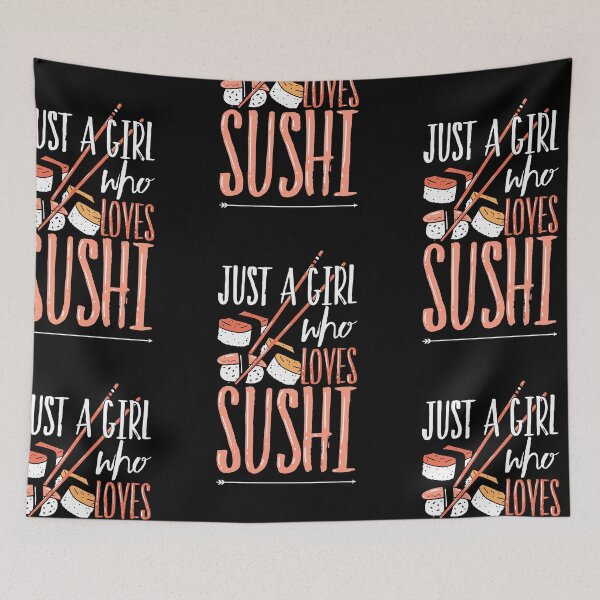 Item preview, Funny Sushi Japanese Food Fish Sushi Rolls Gift designed and sold by Sandra78.