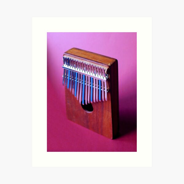 Fun Instruments - 17 Key Kalimba White Board with Print