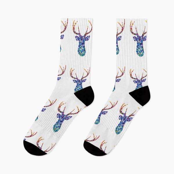 Item preview, Blue Deer - Geometric Painting designed and sold by ElfShoppe.