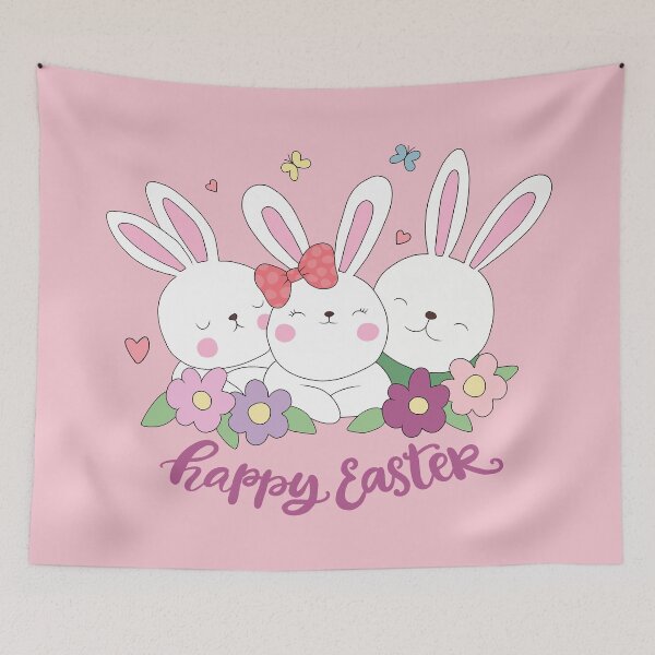 Item preview, Easter Bunnies designed and sold by ValentinaHramov.