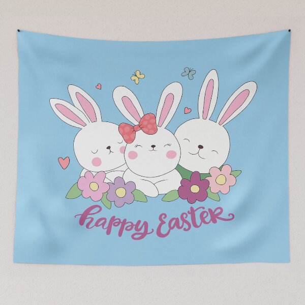 Item preview, Easter Bunnies designed and sold by ValentinaHramov.