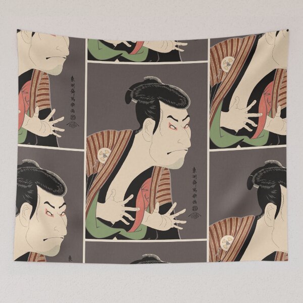 Item preview, Kabuki Actor Otani Oniji III designed and sold by Takeda-art.