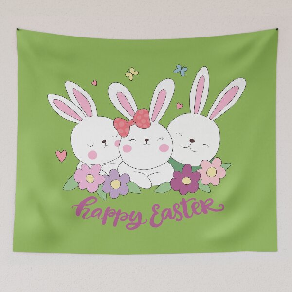 Item preview, Easter Bunnies designed and sold by ValentinaHramov.