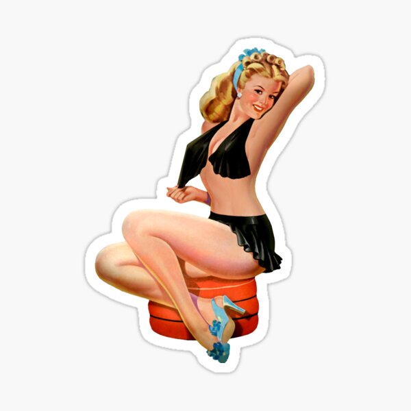 Item preview, Pin up girl. designed and sold by emphatic.