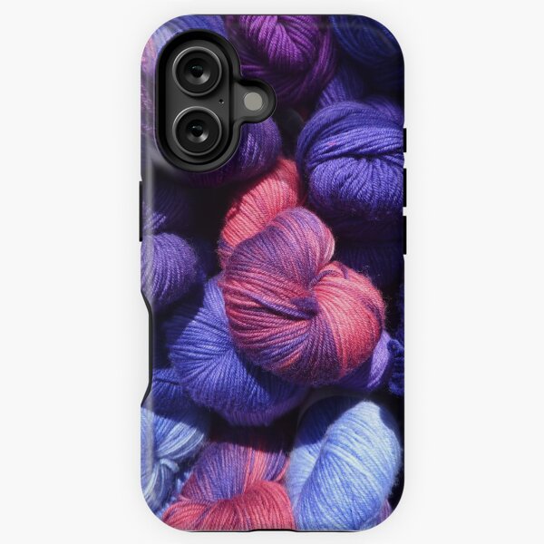 Vista previa del artículo con la obra «Madejas de hilo de colores brillantes Hilados de lana», diseñado y vendido por RosalieReeves.
