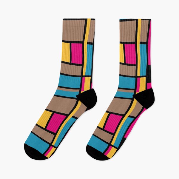 Item preview, Mondrian style modern cool colors 1 designed and sold by aapshop.