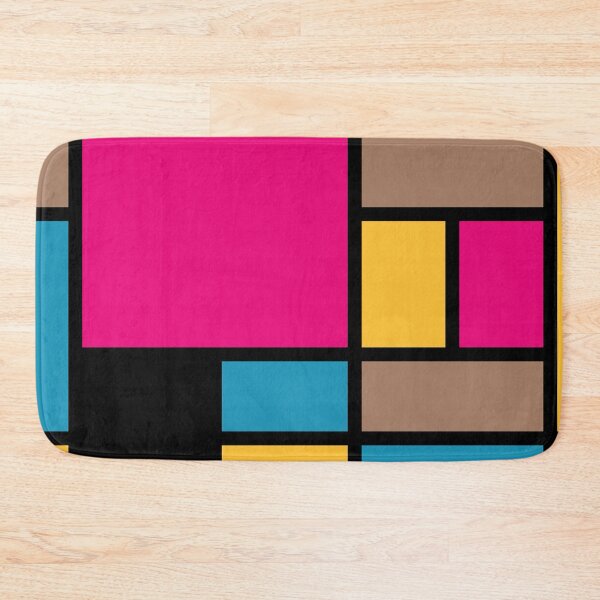 Item preview, Mondrian style modern cool colors 1 designed and sold by aapshop.
