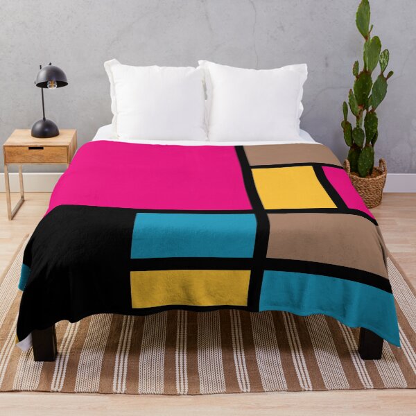 Item preview, Mondrian style modern cool colors 1 designed and sold by aapshop.