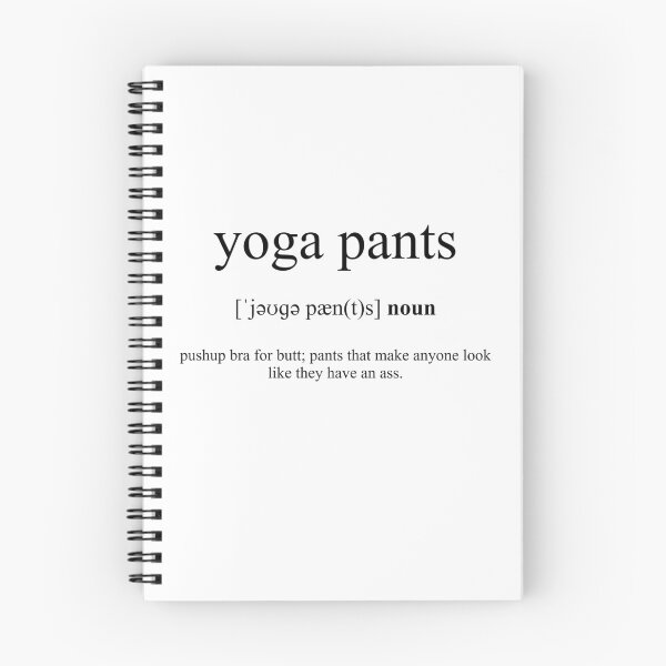 Item preview, Yoga Pants Definition | Dictionary Collection designed and sold by Designschmiede.