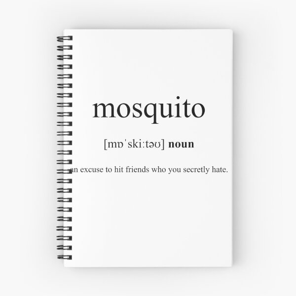 Item preview, Mosquito Definition | Dictionary Collection designed and sold by Designschmiede.