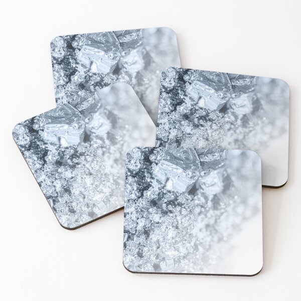 Item preview, Auriferous Pyrite gray blue stone crystals on white background designed and sold by Grégory DUBUS.