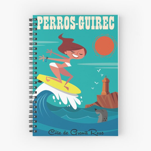 Item preview, Perros-Guirec poster designed and sold by Gary Godel.
