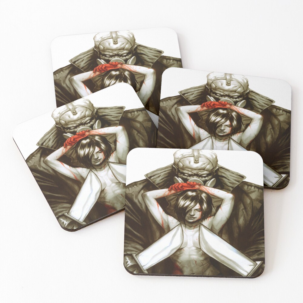 Cassie And Vlad Coasters Set Of 4 By Cyndrasuzuki Redbubble