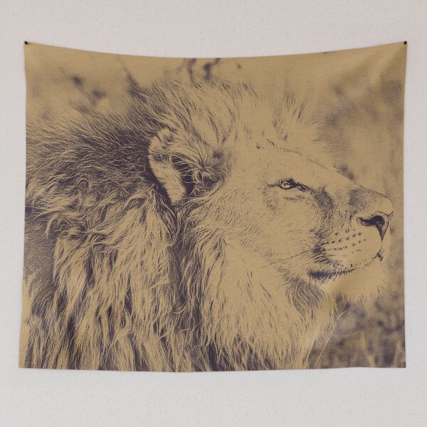 Item preview, Lion Print designed and sold by TheGiftHub.