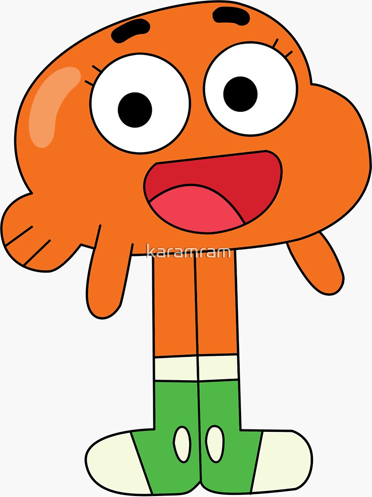 "The amazing world of Gumball, Darwin Watterson" Sticker by karamram