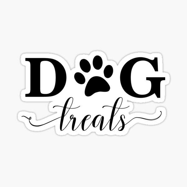 Dog Treats Stickers | Redbubble