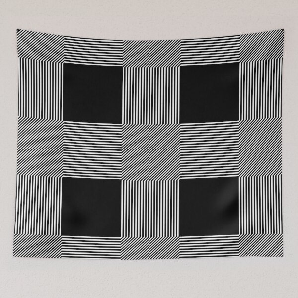 Item preview, Geometric abstraction, black and white designed and sold by aapshop.