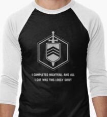Nightfall Men's Baseball ¾ T-Shirt