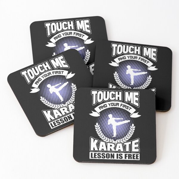 Item preview, Tócame y tu primera lección de karate es cinturón negro de artes marciales gratis designed and sold by TastefulTees.