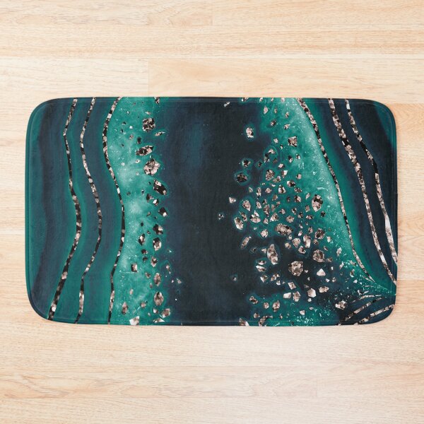 Item preview, Agate Rose Gold Glam Night #3 (Photo of Glitter Only - Not Reflective) designed and sold by Anita's & Bella's Art.