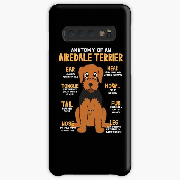 Anatomy of Airdale Terrier Dog Samsung Galaxy Snap Case