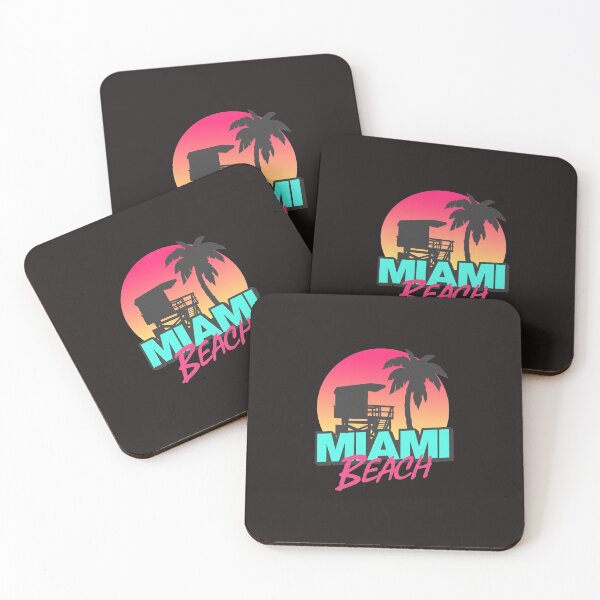 Item preview, VINTAGE STYLE MIAMI BEACH FLORIDA TEE SWEATER T-SHIRT  designed and sold by Timcito.
