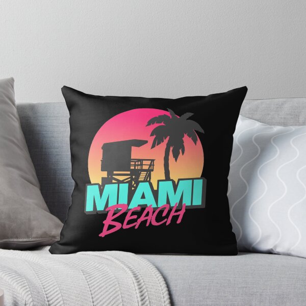 Item preview, VINTAGE STYLE MIAMI BEACH FLORIDA TEE SWEATER T-SHIRT  designed and sold by Timcito.