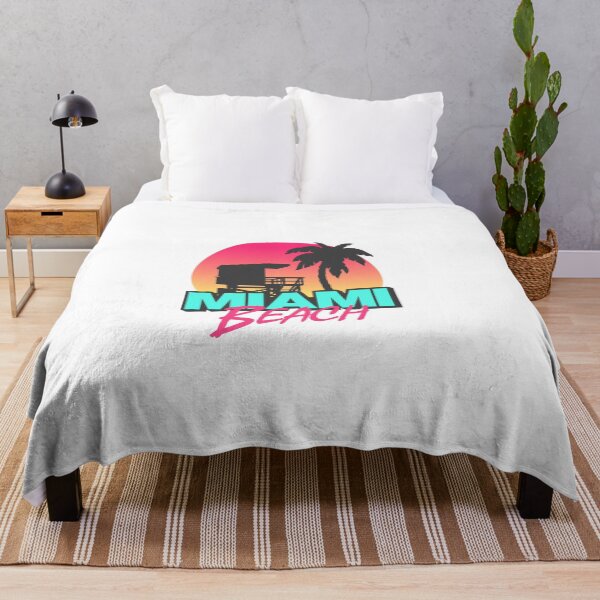 Item preview, VINTAGE STYLE MIAMI BEACH FLORIDA TEE SWEATER T-SHIRT designed and sold by Timcito.