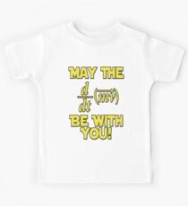May The Force Be With You! Physics Geek Kids Tee