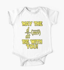 May The Force Be With You! Physics Geek One Piece - Short Sleeve