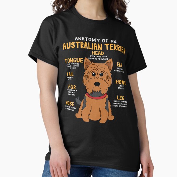 Item preview, Anatomy of Australian Terrier Dog designed and sold by rafaeltto.