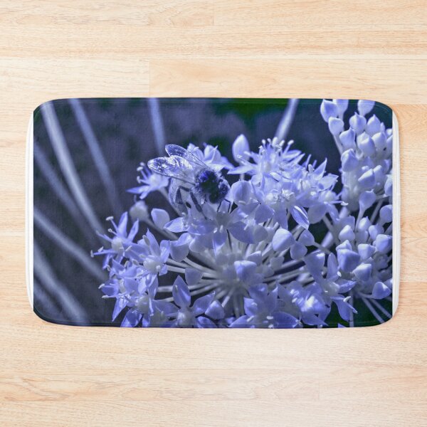 Item preview, Bee in chive flower UV designed and sold by BigAndRed.