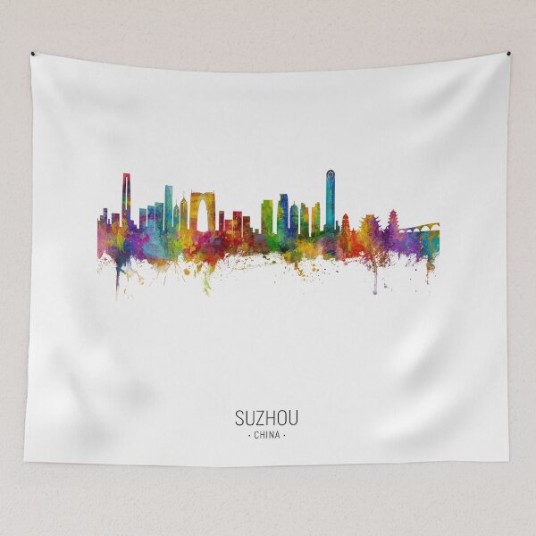 Item preview, Suzhou China Skyline designed and sold by ArtPrints.