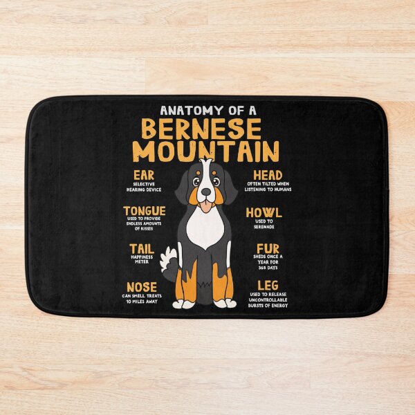 Item preview, Anatomy of Bernese Mountain Dog designed and sold by rafaeltto.