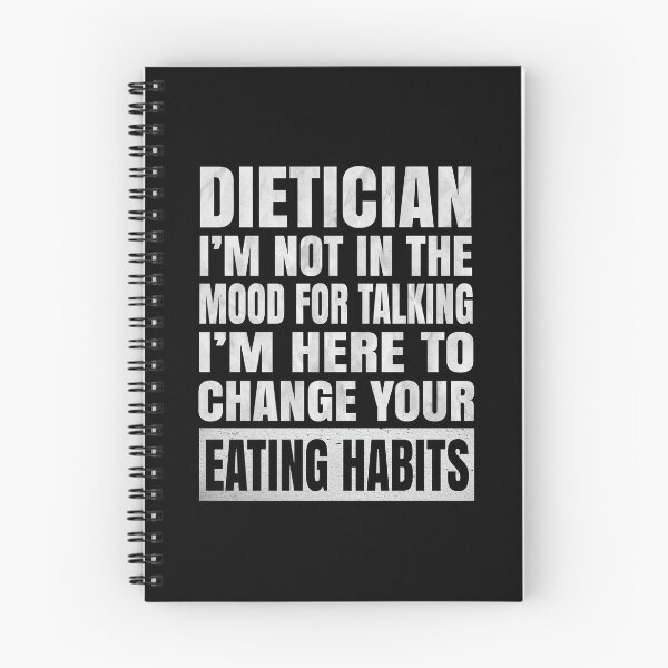Item preview, Dietician I'm Not In The Mood For Talking - Funny Nutrition print designed and sold by Grabitees.