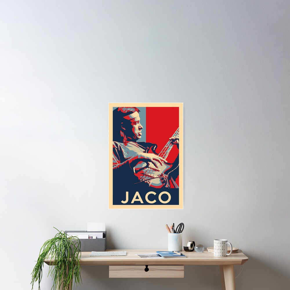 Jaco Pastorius Hope Poster - Sizes of Jazz Musician History Poster
