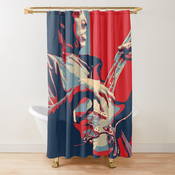 Disover Jaco Pastorius Hope Poster - Sizes of Jazz Musician History | Shower Curtain