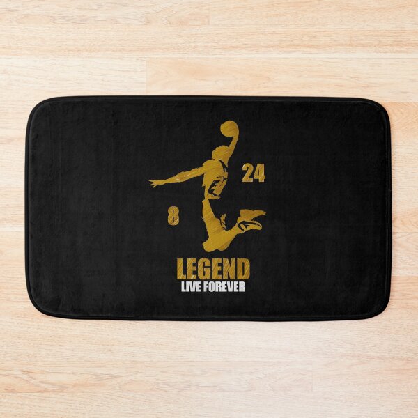 Item preview, Legend Live Forever Number 8 and 24 Basketball Sport Memorial designed and sold by Lighvision.