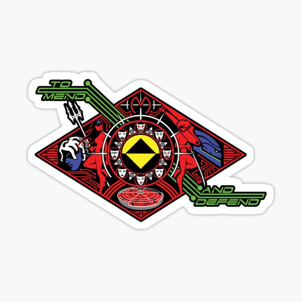 To Mend and Defend Sticker