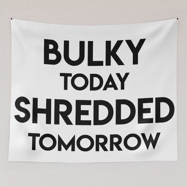 Item preview, Bulky Today Shredded Tomorrow designed and sold by jackknite.
